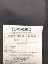 TOM FORD◆セットアップ/7/ウール/BLK/11AL40/スイス製/ベストに汚れ有_画像3