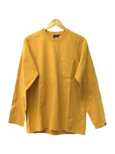 THE NORTH FACE◆L/S GD HEAVY COTTON TEE_ロングスリーブガーメントダイヘビーコットンティー/M/コットン