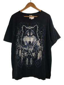 FRUIT OF THE LOOM◆Tシャツ/XL/コットン/BLK