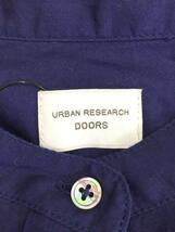 URBAN RESEARCH DOORS◆シャツワンピース/M/コットン/NVY/無地_画像3