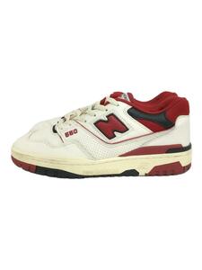 NEW BALANCE◆ローカットスニーカー/26cm/RED/BB550AE1