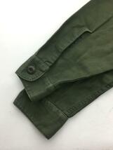 US.ARMY◆長袖シャツ/15.5/コットン/KHK/無地/OG107/ユーティリティシャツ/70s/USMCステンシル_画像6