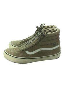 VANS◆SK8-HI/ハイカットスニーカー/27.5cm/BRW/コットン/569499-000