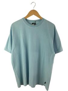 STUSSY◆Tシャツ/L/コットン/BLU