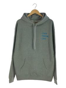 Chaos Fishing Club/LOGO HOODY /L/コットン/グレー/無地