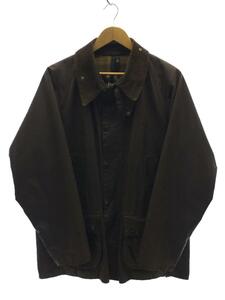 Barbour◆ジャケット/-/コットン/BRW/無地