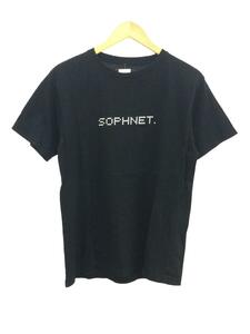 SOPHNET.◆Tシャツ/S/コットン/BLK/SOPH-190162