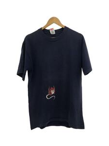 POWELL PERALTA◆両面プリント/USA製/両面プリント/Tシャツ/L/コットン/NVY