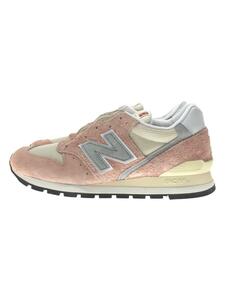 NEW BALANCE◆ローカットスニーカー/27cm/PNK/スウェード/U996TA