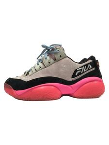 FILA◆ハイカットスニーカー/25cm/PNK/スウェード/WFW19047-0001