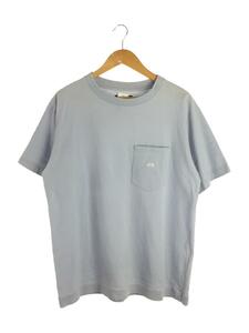 THE NORTH FACE PURPLE LABEL◆HIGH BULKY H/S POCKET TEE/L/コットン/BLU