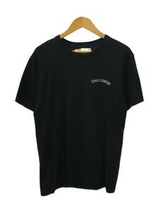 CHALLENGER◆Tシャツ/L/コットン/BLK/NO PAIN NO GAIN