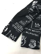 JUNYA WATANABE COMME des GARCONS MAN◆トロピカルウールジャケット/グラフィック/プリント/S/ウール/BLK/WK-J029-051-1-2_画像6