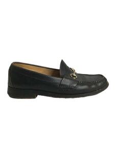 Old port moccasin/ローファー/US7.5/BLK/30845