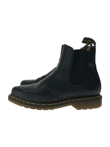 Dr.Martens◆サイドゴアブーツ/39/ブラック/レザー/汚れ有