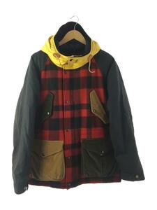 MANIFATTURA CECCARELLI/2TONE MOUNTAIN JACKET/38/RED/チェック