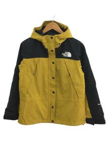 THE NORTH FACE◆MOUNTAIN LIGHT JACKET_マウンテンライトジャケット/M/ナイロン/YLW/無地