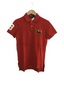 POLO RALPH LAUREN◆ポロシャツ/S/コットン/RED/KK-RL-KM0228