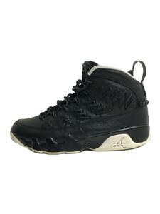 NIKE◆AIR JORDAN 9 RETRO PINNACLE/エアジョーダンレトロピナクル/ブラック/27.5cm/B