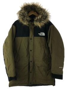 THE NORTH FACE◆MOUNTAIN DOWN COAT_マウンテンダウンコート/L/ナイロン/KHK