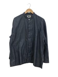 PILGRIM◆22AW Elizio Collar Shirt 長袖シャツ/M/コットン/IDG