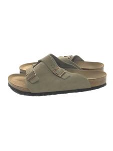 BIRKENSTOCK◆BIRKENSTOCK/サンダル/28cm/カーキ/スウェード/1009532