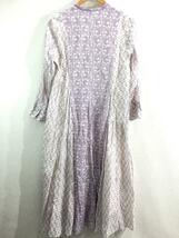 ne Quittez pas◆Cotton Jacquard Combi Print Panel Dress/S/コットン/PUP/010431G_画像2