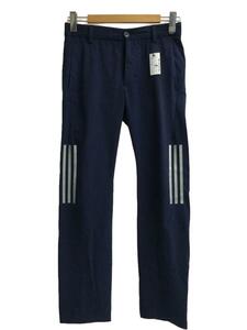 adidas◆サイドシームレスパンツ/ストレートパンツ/73/ナイロン/NVY/GM3776