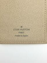 LOUIS VUITTON◆アジェンダPM_ダミエ・アズール_GRY/PVC/GRY/総柄/レディース_画像3