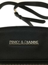 Pinky&Dianne◆ショルダーバッグ/-/BLK/無地_画像5