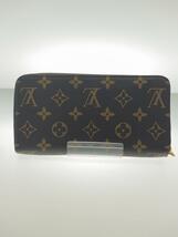 LOUIS VUITTON◆2)ジッピー・ウォレット_モノグラム・キャンバス_BRW_フューシャ/PVC/BRW/総柄/レディース_画像2