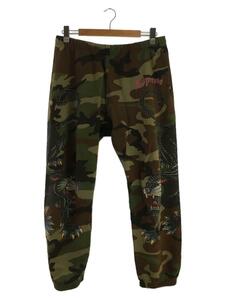 Supreme◆Panther Sweatpant/コットン/KHK/カモフラ