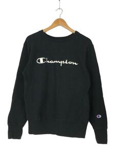 Champion◆REVERSE WEAVE/青単復刻/スウェット/M/コットン/ブラック/C3-L007/クルーネック