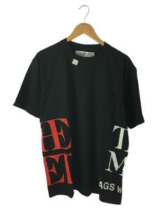 TAGS WKGPTY/Tシャツ/L/コットン/BLK