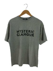 HYSTERIC◆Tシャツ/L/コットン/GRY/02223CT12