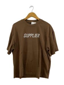 SUPPLIER◆Tシャツ/M/コットン/BRW