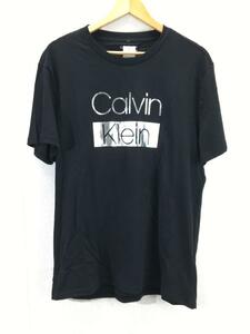 Calvin Klein◆カルバンクライン/Tシャツ/L/コットン/BLK