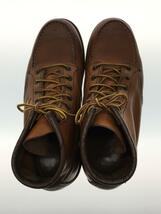 RED WING◆レッドウィング/ブーツ/26.5cm/BRW/レザー/875/踵すり減り/ソール黄ばみ有_画像3