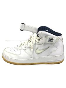 NIKE◆AIR FORCE 1 MID QS_エア フォース 1 ミッド QS/26.5cm/WHT