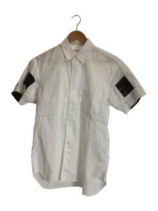 COMME des GARCONS SHIRT* рубашка с коротким рукавом /XS/ хлопок /WHT/ одноцветный 