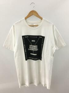 NEIGHBORHOOD◆ネイバーフット/Tシャツ/XL/コットン/ホワイト/プリント