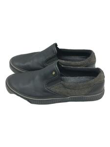 DIESEL◆ローカットスニーカー/26.5cm/BLK/レザー/Y01168