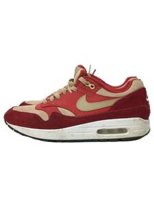 NIKE◆AIR MAX 1 PREMIUM RETRO/エアマックスプレミアムレトロ/レッド/908366-600/27cm