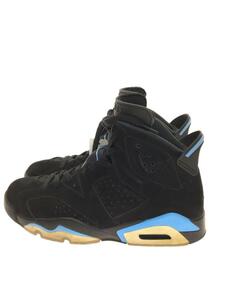 NIKE◆AIR JORDAN 6 RETRO/エアジョーダンレトロ/ブラック/384664-006/27cm/BLK