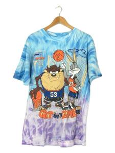 90s/FREEZE/SPACE JAM/Tシャツ/L/コットン/ブルー/タイダイ