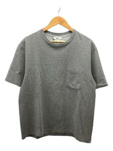 MXP◆ポケットTシャツ/M/コットン/グレー/MX38302/ポケT
