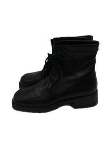 BALLY◆ブーツ/UK4.5/BLK