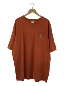 Carhartt◆ポケットTシャツ/XXL/コットン/ORN