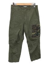 WTAPS◆JUNGLE STOCK TROUSERS COTTON. RIPSTOP/KHK/212WVDT-PTM03_画像1