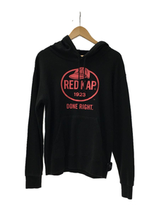 RED KAP◆レッドキャップ/パーカー/M/コットン/BLK/ブラック/黒/ワーク/アメカジ/古着